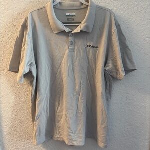Columbia Men's Light tan Polo Shirt XL